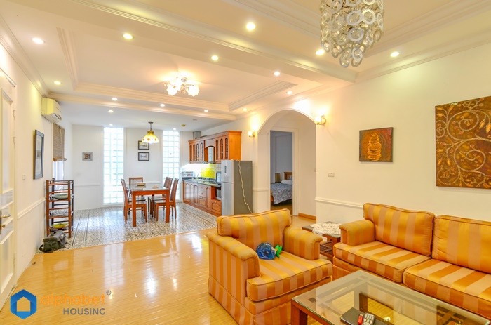 Western style and modern furnished Hanoi serviced apartments for rent in Tay Ho