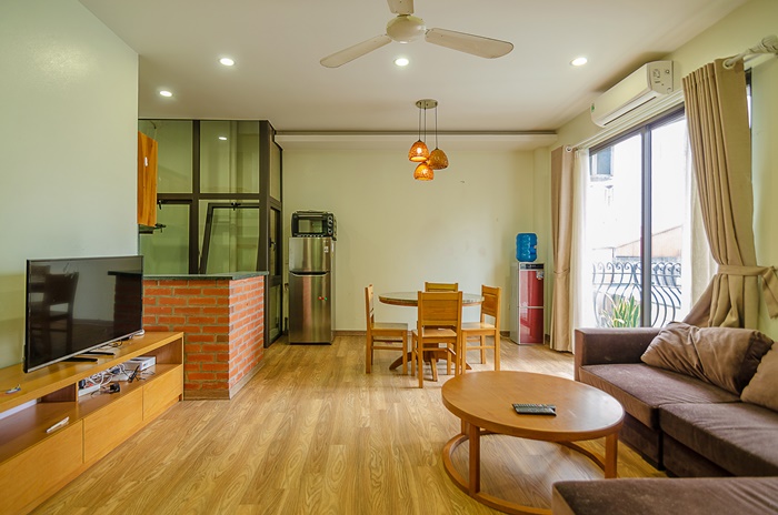 Quiet one bedroom apartment for rent in Tay Ho District Hanoi