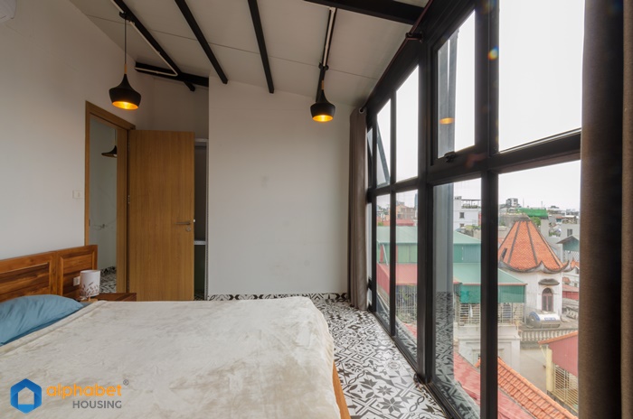 Character and Loads of natural light apartment for rent in Tay Ho Hanoi