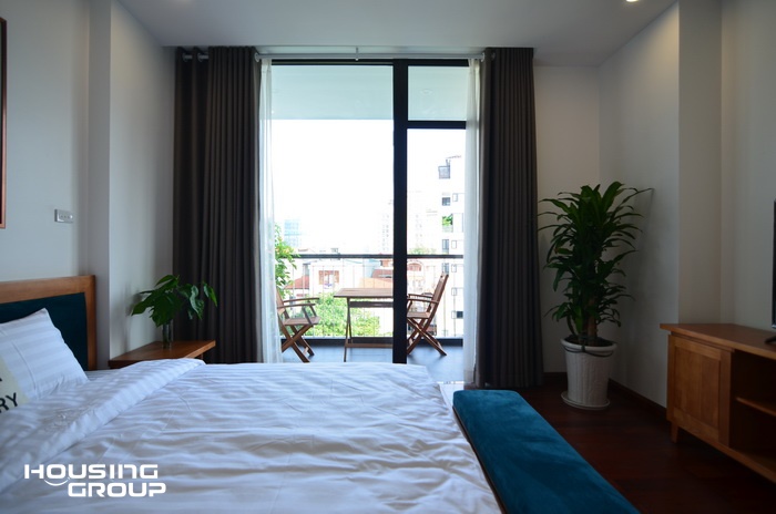 Serviced apartment for rent in Tay Ho Hanoi | Big Private Terrace